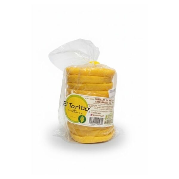 Tortillas de maíz artesanales (8cm)