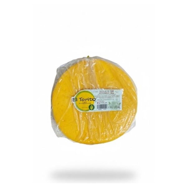 Tortilla de maíz artesanales (18 cm)